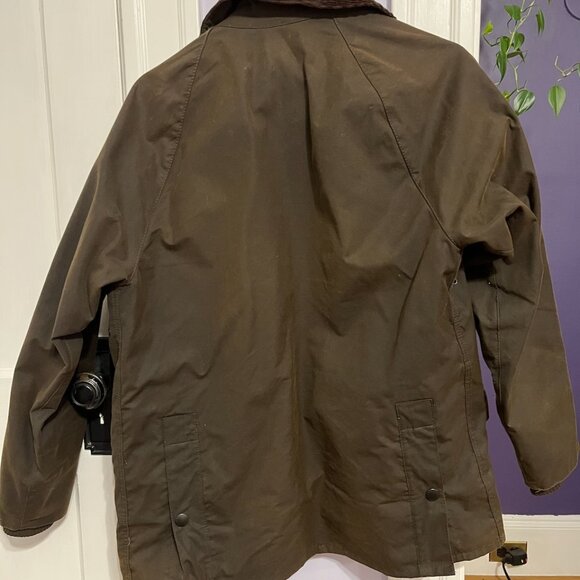 Barbour Classic Bedale Waxed Jacket Olive Size 38 - Picture 5 of 7